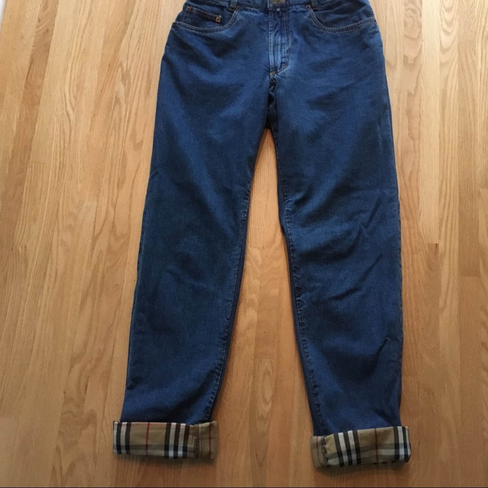NWOT Burberry fully lined jeans; bought in London.